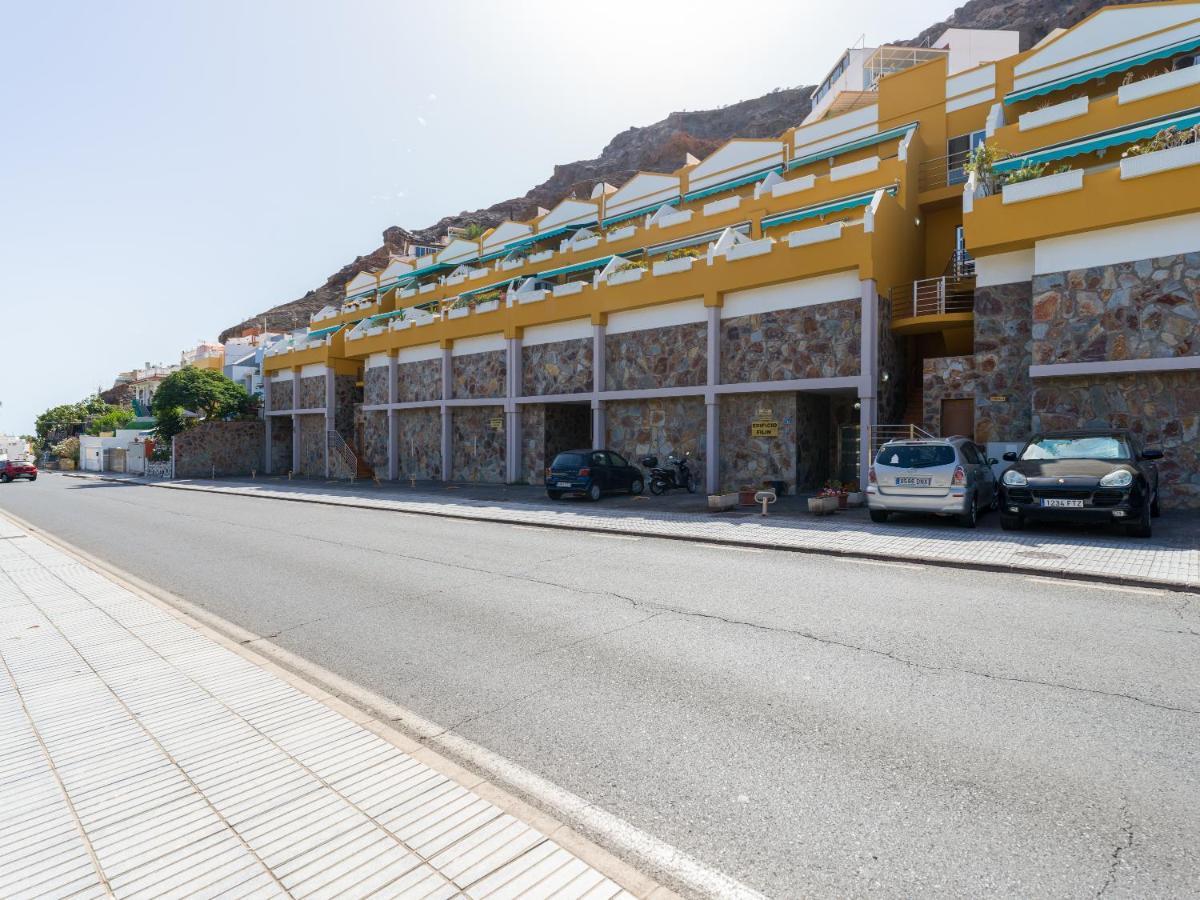 Amarre Pool Apartment Puerto De Mogan Bagian luar foto