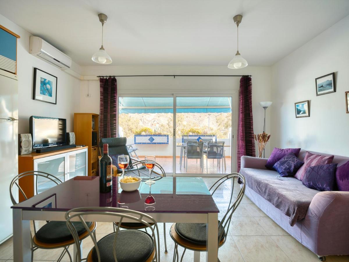 Amarre Pool Apartment Puerto De Mogan Bagian luar foto
