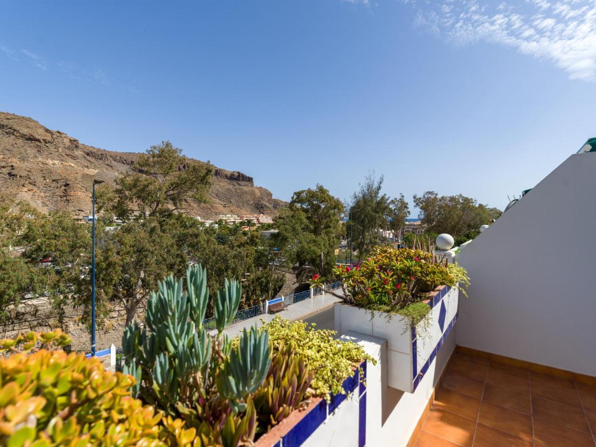 Amarre Pool Apartment Puerto De Mogan Bagian luar foto